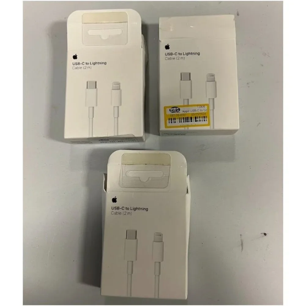 Apple USB-C to Lightning Cable (2m) 3Pk